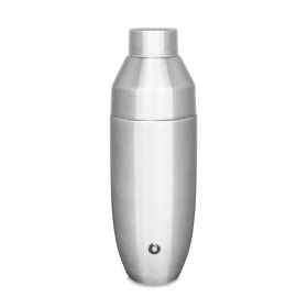 Stainless Steel Cocktail Shaker (Color: Steel)
