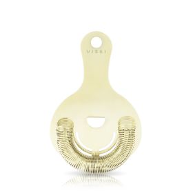 Hawthorne Julep Strainer by Viski (Color: Gold)