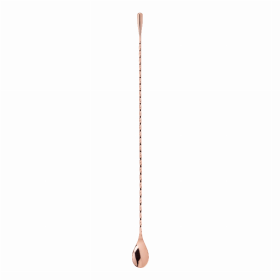 Weighted Barspoon By Viski (Color: Copper, size: 40Cm)