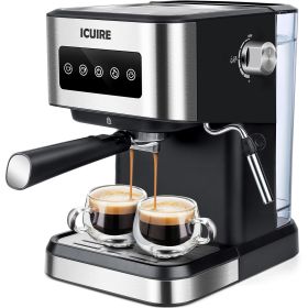 Espresso Machine with Milk Frother (Package: without milk pitcher)